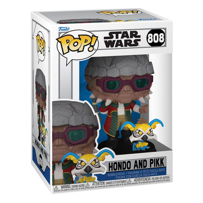 Star Wars POP! Vinyl Bobblehead Figur Hondo og Pikk 9 cm