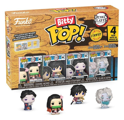 Demon Slayer: Kimetsu no Yaiba Bitty POP! Vinyl Figur 4-Pak Nezuko 2,5 cm