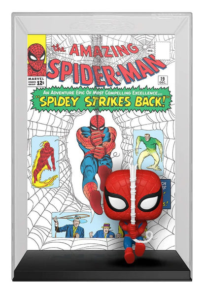 ¡Marvel Pop! Cubiertas cómicas Figura de vinilo The Amazing Spider-Man #19 9 cm