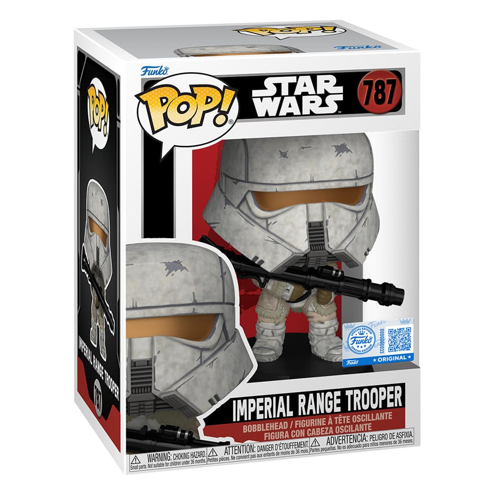 ¡Star Wars Pop! Figura de vinilo Andor Imperial Range Trooper * Versión exclusiva * 9 cm