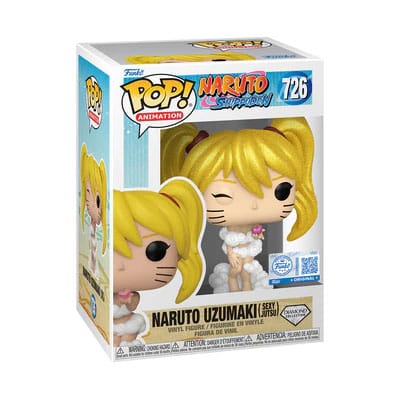 Naruto Pop! Animation Vinylfigur Naruto (sexy Jutsu) Diamond Collection Heo Exklusive Edition 9 cm