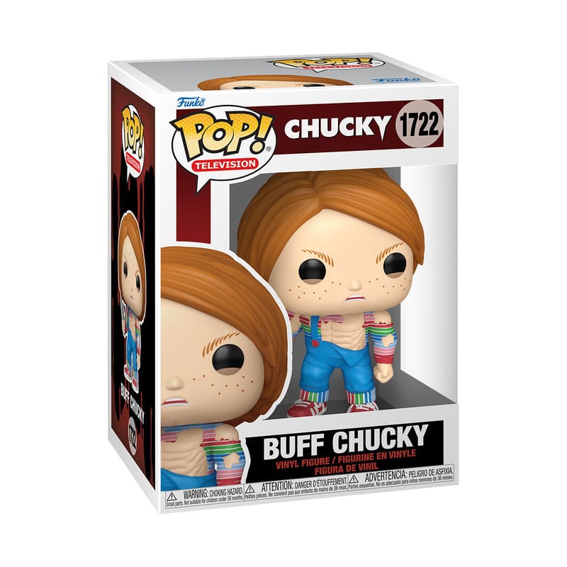 ¡Chucky POP! TV Vinyl Figura Buff Chucky Exclusivo 9 cm