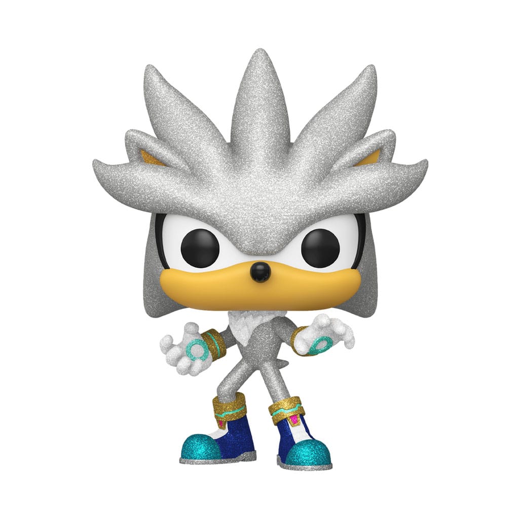 Sonic The Hedgehog Pop! Igre vinil figura srebrna jež (fl) 9 cm