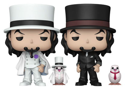 * Heo ekskluzivno izdanje* One Piece Pop! & Buddy Animation Vinil Figure Rob Lucci s Hattori w/Chase 10 cm asortiman (6)