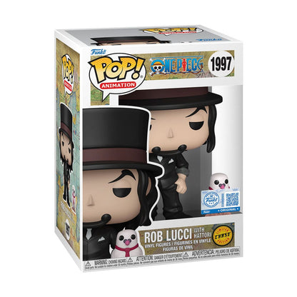* Heo ekskluzivno izdanje* One Piece Pop! & Buddy Animation Vinil Figure Rob Lucci s Hattori w/Chase 10 cm asortiman (6)