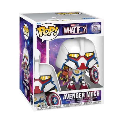 Et si...? POP de grande taille ! Marvel figurine en vinyle Super Mech 15 cm