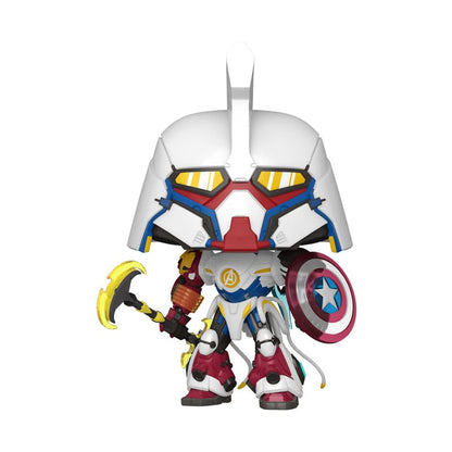 Hvad hvis...? Super stor POP! Marvel Vinyl Figur Super Mech 15 cm