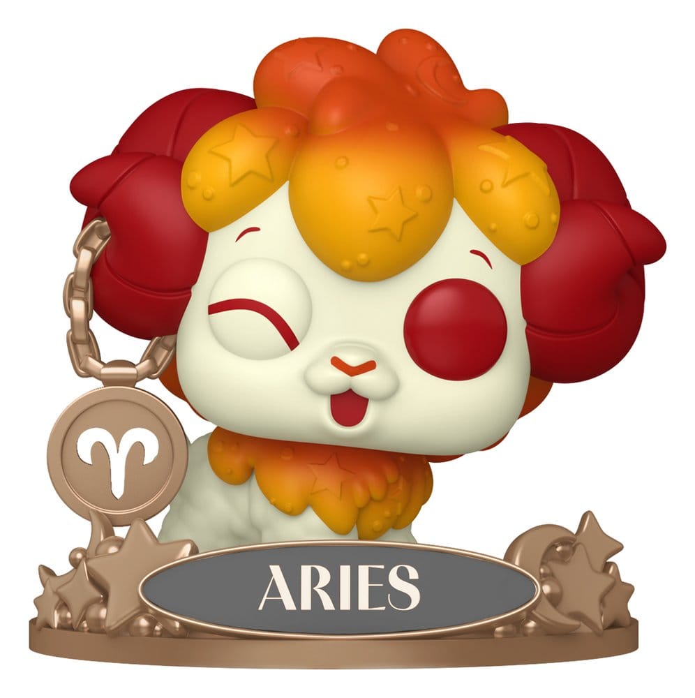 ¡POP del zodíaco! Figuras Zodiaco Vinilo Aries 9 cm