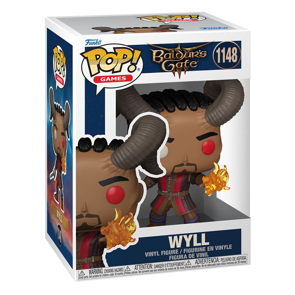 Baldur's Gate 3 POP! Games Vinylfigur Wyll 9 cm