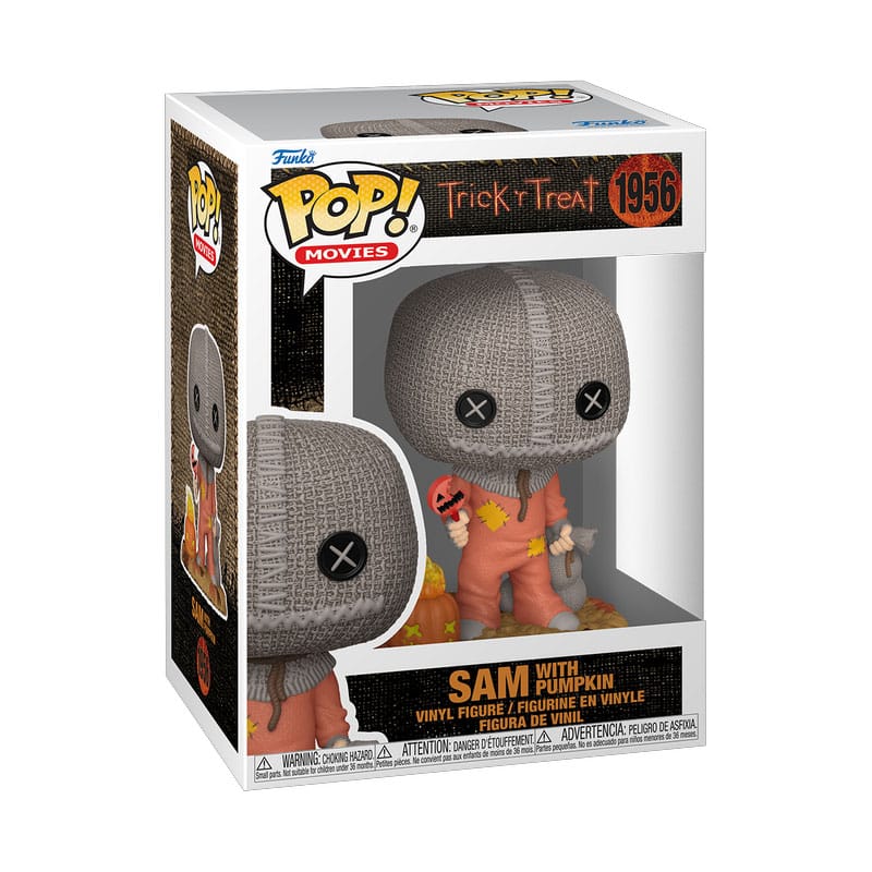 Süßes oder Saures POP! Vinylfigur Sam mit Kürbis 9 cm