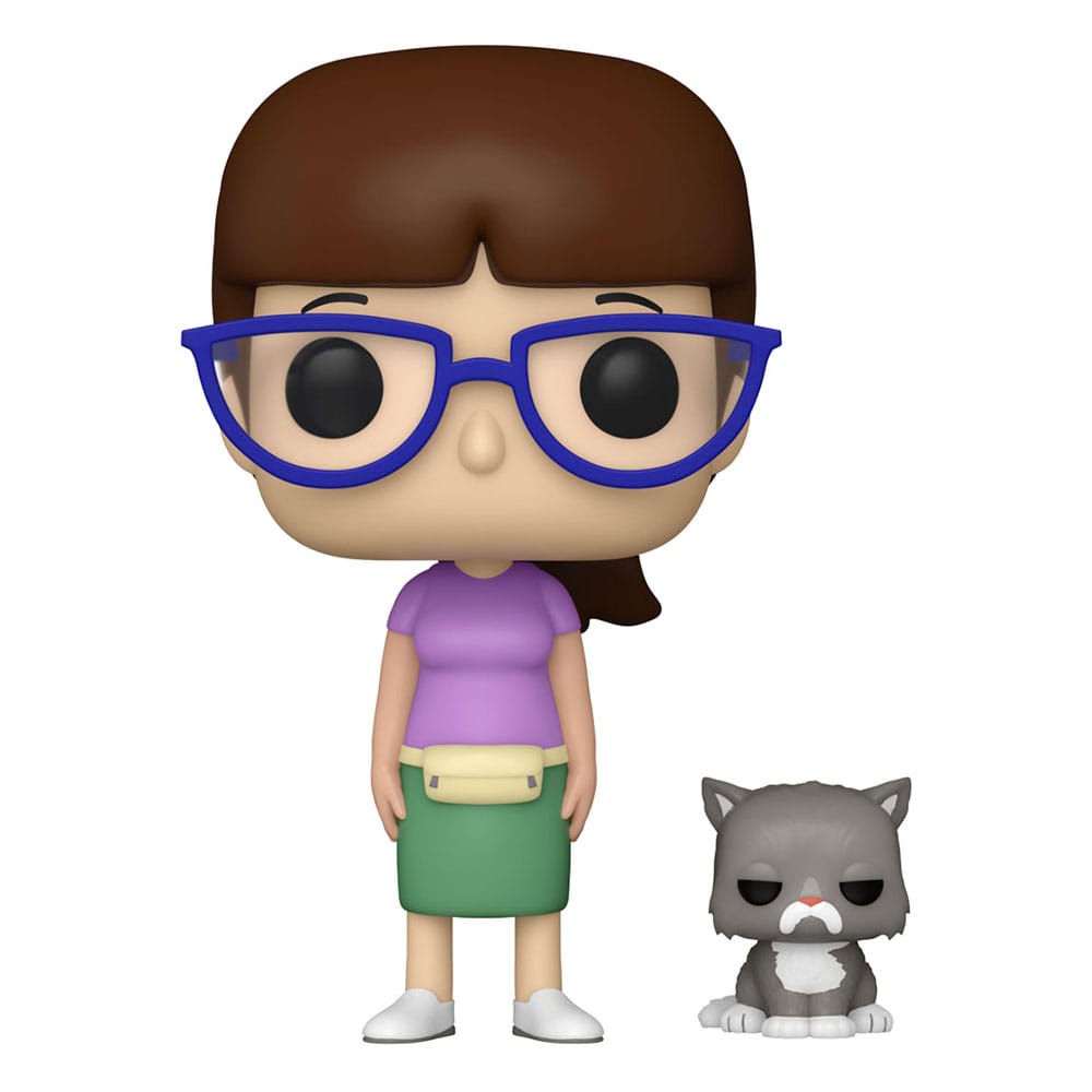 Bob's Burgers POP!&Buddy TV Figura Vinilo Gayle con Mr. Business 9 cm