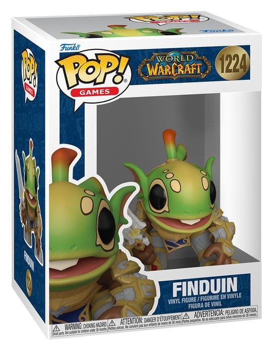 World of Warcraft: Murloc Cosplay POP! Spil Vinyl Figur Finduin 9 cm