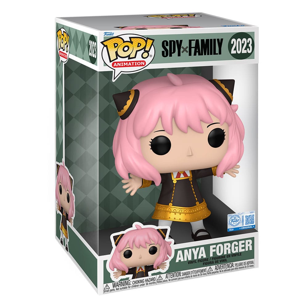 ¡Spy X Family Super Samiz Jumbo Pop! Figura de vinilo Anya 25 cm