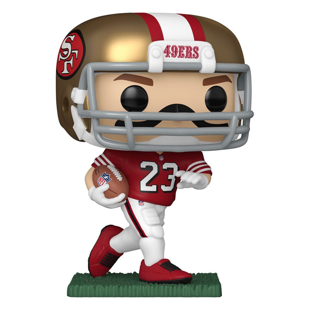 NFL: Leggende POP! Figura sportiva in vinile 49ers- Christian McCaffrey (TB) 9 cm