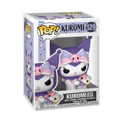 Sanrio POP!&Buddy Animirane vinilne figure Kuromi s medvjedom 9 cm