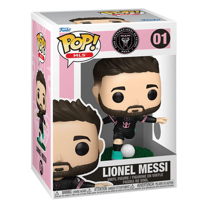 ¡MLS POP! Figura Vinilo Deportiva Inter Miami- Lionel Messi(away) 9 cm