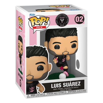MLS POP! Sports Vinyl Figure Inter Miami- luis Suarez (Away) 9 cm