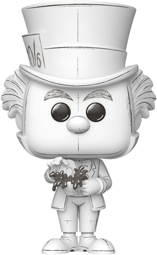 Alice i Eventyrland POP! Disney Vinyl Figur Sketched- Mad Hatter *Eksklusiv version* 9 cm