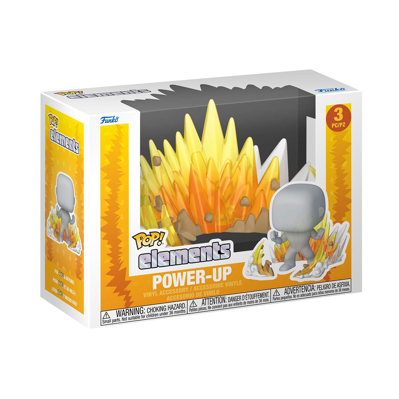 Accendi POP! Nooks Figura in vinile Giallo 5 cm
