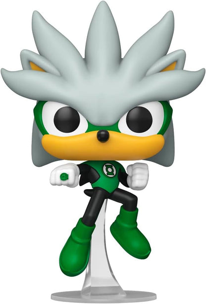 DC's Justice League i Sonic the Hedgehog POP! Filmovi Vinilne figure Srebro/GL 9 cm