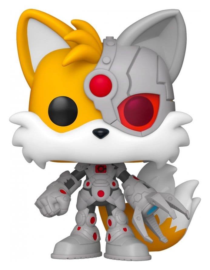 DC x Kirpi Sonic POP! Heroes Vinil Şekil Kuyrukları Cyborg olarak 9 cm