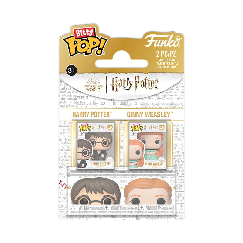 Harry Potter Bitty Pop! Vinyl Abbildung 2-Pack Harry & Ginny 2,5 cm