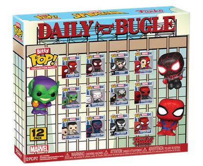 Spider-Man Bitty POP! Vinylfigur Multipack 2,5 cm skærm (12)