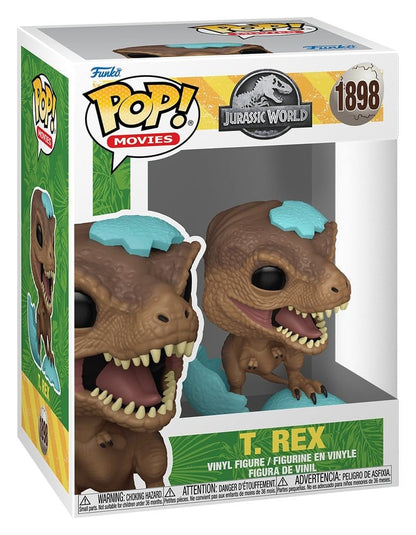 Jurassic Park POP! Filmer Vinylfigur SPRG- T-Rex 9 cm