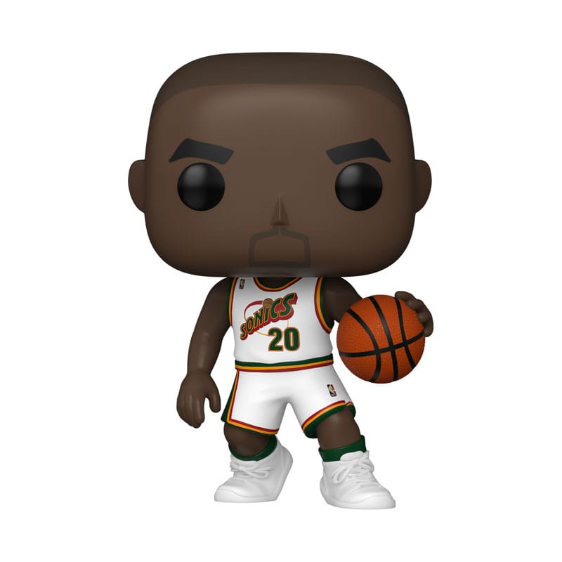 NBA Efsaneleri POP'u! Spor Vinil Şekil Sonics - Gary Payton 9 cm