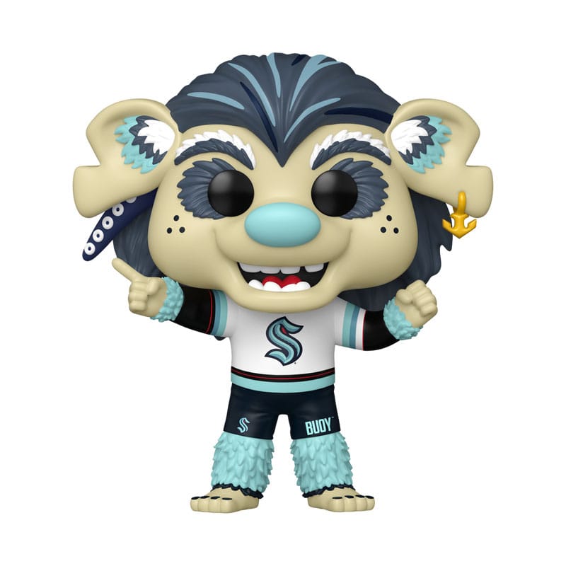 NHL POP! Vinylfigurmaskoter: Kraken- Bøje 9 cm