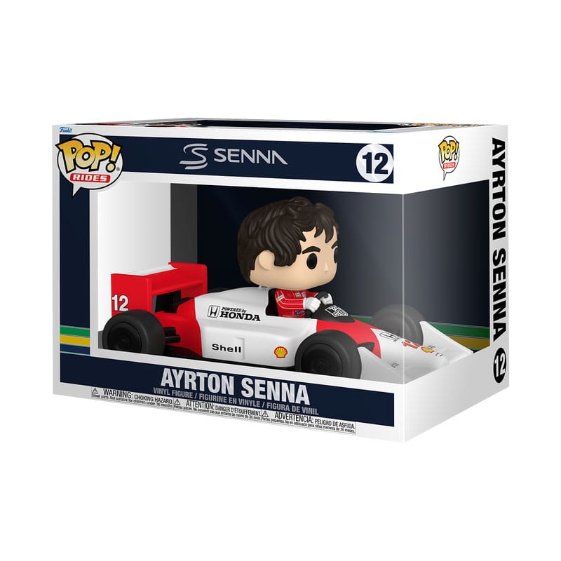 Fórmula 1 Pop! Monta Super Deluxe Vinyl Figura McLaren-senna 15 cm