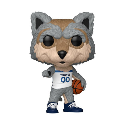 NBA-Legenden POP! Sportliche Vinylfigur Maskottchen Wölfe – Crunch The Wolf 9 cm
