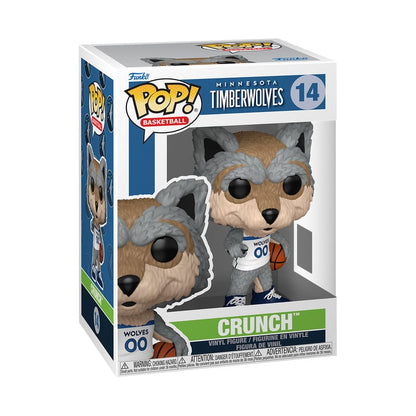 NBA-Legenden POP! Sportliche Vinylfigur Maskottchen Wölfe – Crunch The Wolf 9 cm