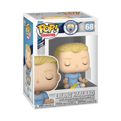 ¡EFL POP! Figura Vinilo Fútbol Manchester City - Erling Haaland 9 cm