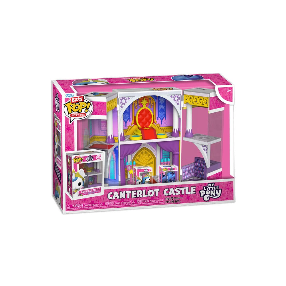 Hasbro Bitty POP! Scatole Figura in vinile MLP- Castello di Canterlot