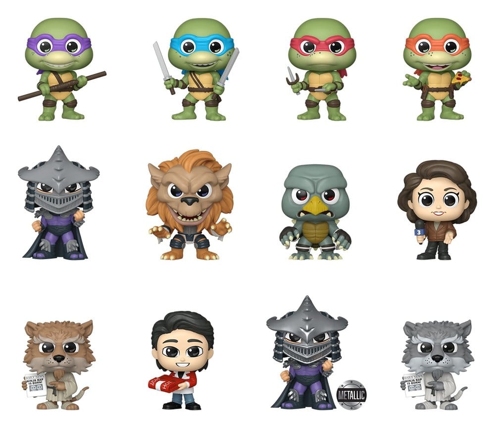 Minifiguras Tortugas Ninja 5 cm El Secreto del Moco Display (12)