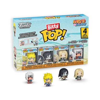 Naruto Shippuden Bitty POP! Figurine en vinyle 4-Pack Équipe 2 2,5 cm