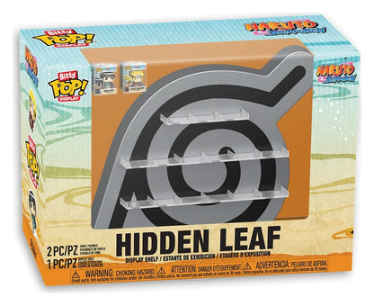 Naruto Bitty POP! Display Vinilo Figuras Hoja Oculta