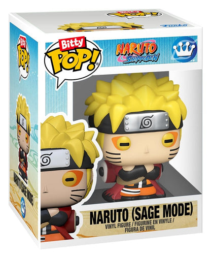 Naruto Bitty POP! Display Vinilo Figuras Hoja Oculta