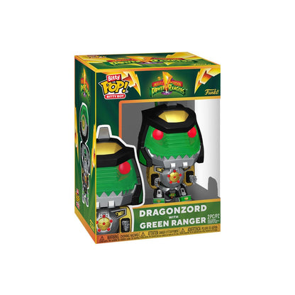 Hasbro Bitty POP! Figura Bots PR- Dragon Zord con GR Ranger 11,7 cm