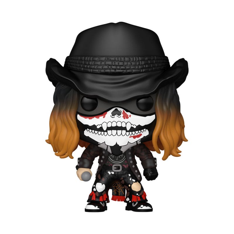 Rob Zombi POP! Rocks Figura Vinilo Rob Zombie con Bandana 9 cm