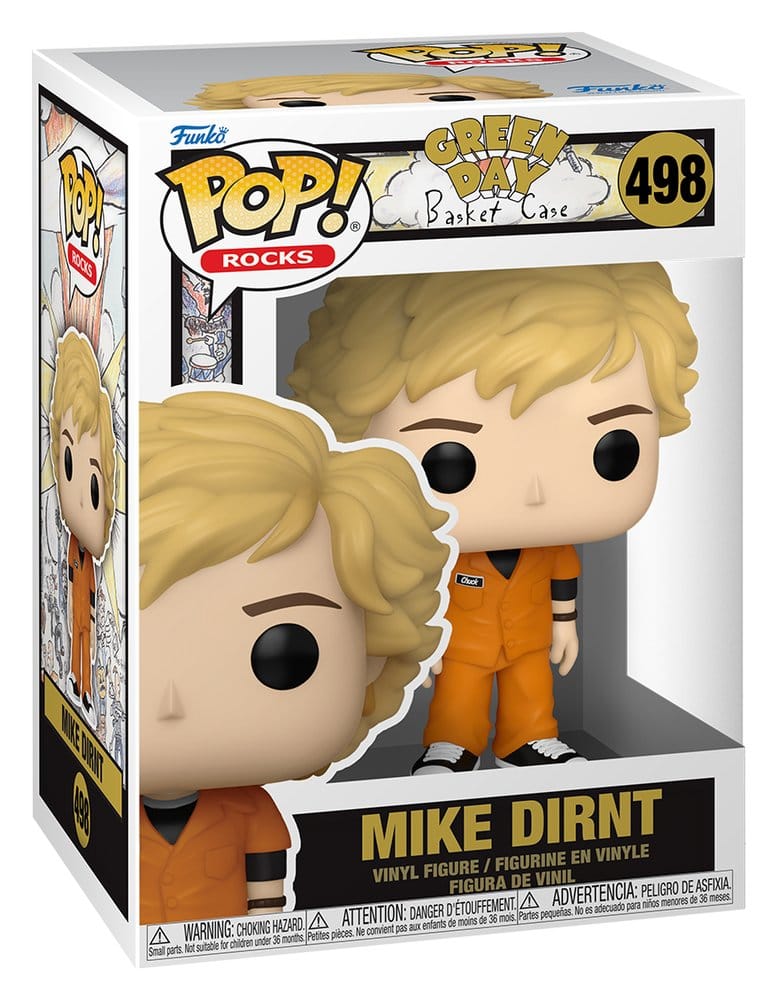 Green Day POP! Rocks Vinylfigur Mike Dirnt (Basket Case) 9 cm