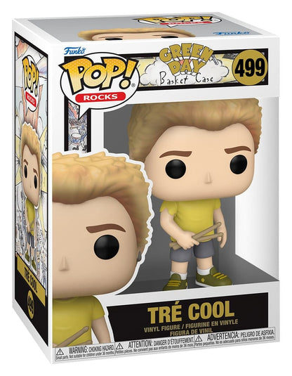 Grüner Tag POP! Rocks Vinylfigur Tre Cool (Basket Case) 9 cm
