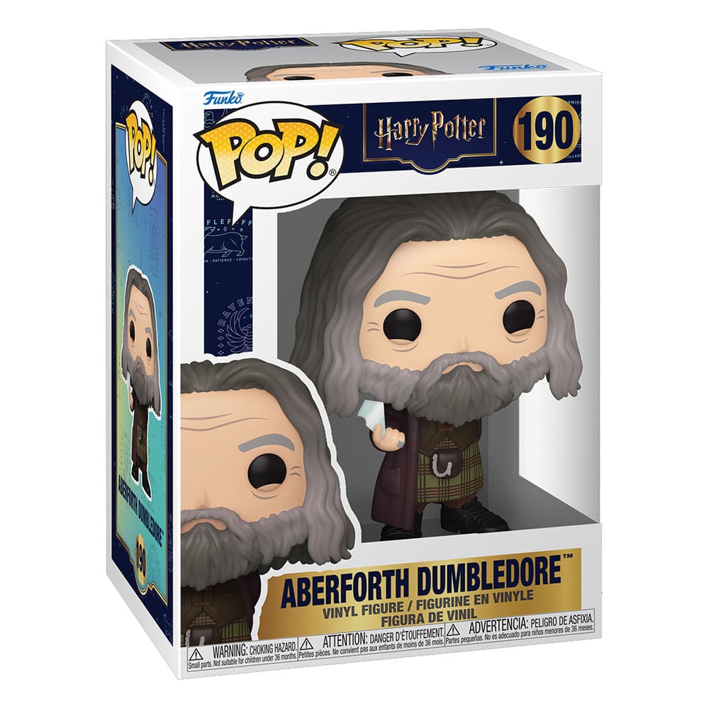 Harry Potter POP! Film Vinylfigur Aberforth Dumbledore med spejlskår 9 cm