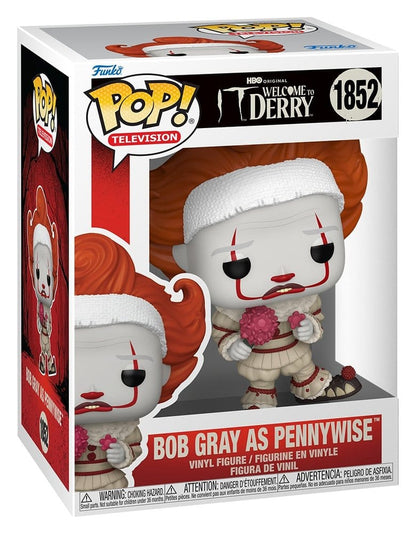 Eso: ¡Bienvenido a Derry POP! Television Vinilo Figura Bob Gray como Pennywise 9 cm