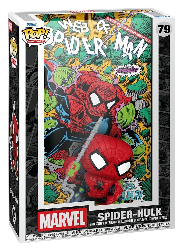 Marvel POP! Omotnice za stripove Vinyl Figure Web of Spider-Man #70 (Spider-Hulk) 9 cm