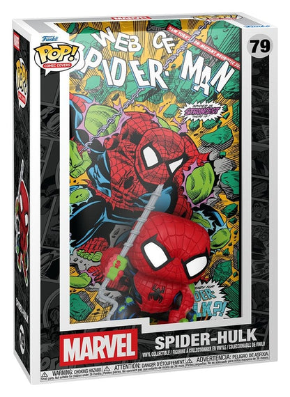 Marvel POP! Omotnice za stripove Vinyl Figure Web of Spider-Man #70 (Spider-Hulk) 9 cm