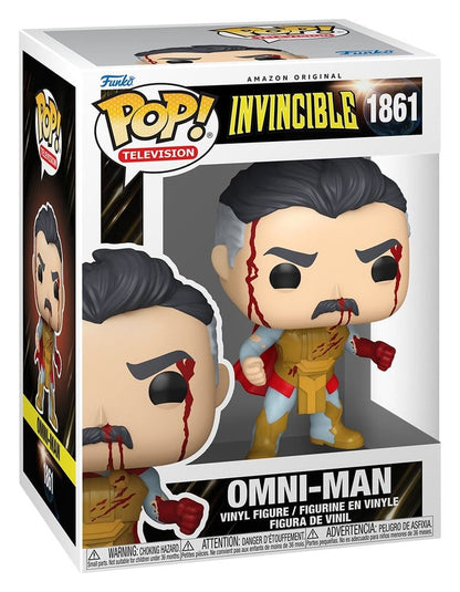 Unbesiegbar 2 POP! TV-Vinylfigur Omni-Man (Rüstung) (blutig) 9 cm