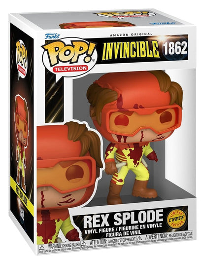 Invincible 2 POP! Vinylfigurer Rex Splode med Chase 9 cm sortiment (6)