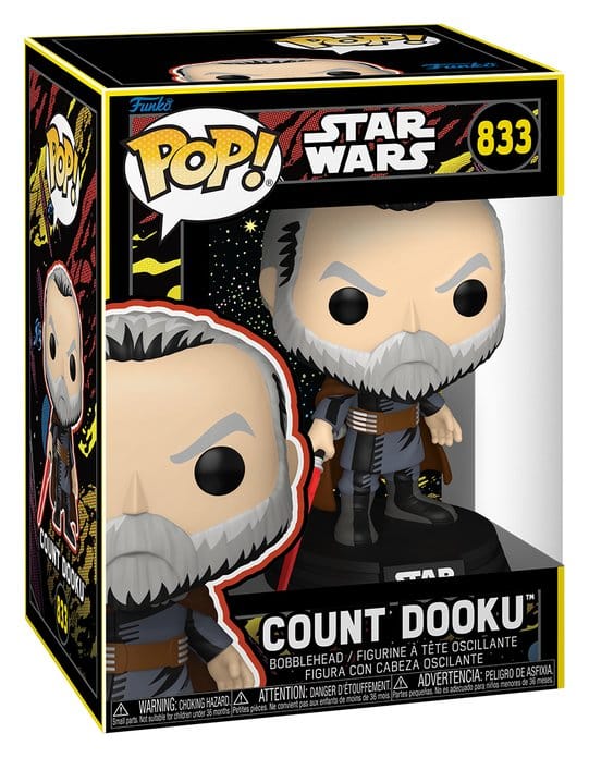 Star Wars: May the Fourth POP! Vinilna figura Grof Dooku (Retro) 9 cm